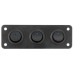 LUMENO THREE ROCKER SWITCH PANEL