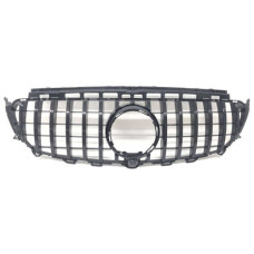 MERC W205 GT GRILL GLOSS BLACK NO CAMERA