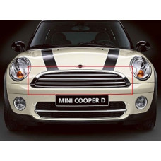 MINI COOPER 14-21 GRILL BLACK WITH