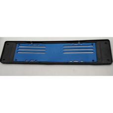 NUMBER PLATE HOLDER LONG BLUE