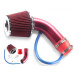 AIR INTAKE PIPE-SHORT RED 76MM+SENSE HLE