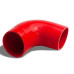 SILICONE HOSE 45-76 RED