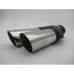 TAILPIPE- 50 MM TWIN C/O OFFSET