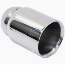 F1X TAILPIPE S/S 90MM SINGLE STAIGHT CUT