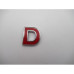 ALPHABET D RED