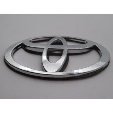 CHROME PLASTIC TOYOTA LOGO 85MM