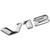 STEEL BADGE- V12 PLASTIC ID 55MM OD 75MM