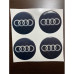 DECALS-AUDI 55MM 4PCS