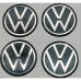 DECALS- VW 70MM CHROME(THIN)+BLACK
