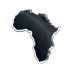 GEL BADGE- AFRICA MAP