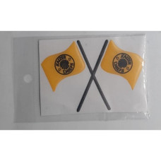 GEL BADGE-KAIZER CHIEFS FLAG