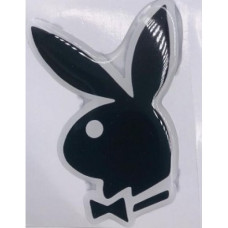 GEL BADGE-PLAYBOY BLACK