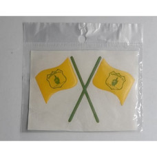 GEL ABDGE-SUNDOWNS FLAG