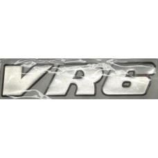 GEL STICKER - VR6 CHROME+BLK