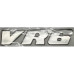 GEL STICKER - VR6 CHROME+BLK