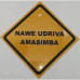 PLASTIC BADGE- BOB 046