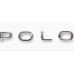 PLASTIC BADGE VW POLO CHROME