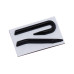 PLASTIC BADGE-R BLACK