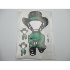 STICKER KIT- GANGSTER A4 SIZE
