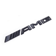 STEEL BADGE- AMG BLACK
