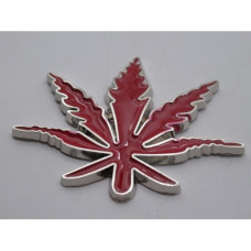 STEEL BADGE - DAGGA RED