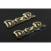 STEEL BADGE- DAKAR GOLD