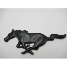STEEL BADGE- MUSTANG BLACK