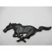 STEEL BADGE- MUSTANG BLACK