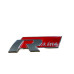 STEEL BADGE GRILLE RLINE RED