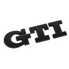 STEEL BADGE- GTI BLACK