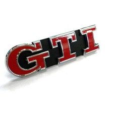 STEEL BADGE- GTI RED