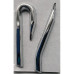 STEEL BADGE - VW R 40MM SILVER