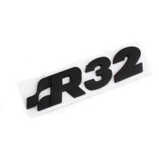 STEEL BADGE - R32 (BLACK)