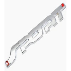 STEEL BADGE - SPORT SILVER