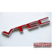 STEEL BADGE- VTEC RED BADGE