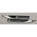 STEEL BADGE- BLACK VOLKSWAGEN G7 FENDER
