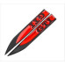 STEEL BADGE- GTI BLK/RED VW G7 FENDER