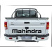 TAILGATE STICKER-MAHINDRA BLACK