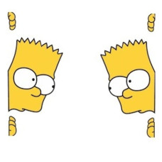 VINYL STICKER - BART SIMSON