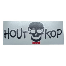 VINYL STICKER- HOUTKOP
