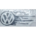 VINYL STICKER-VW DRIP SIDE BLK