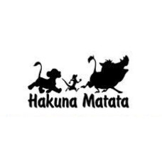 HAKUNA MATATA STICKER