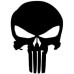 VINYL STICKER - PUNISHER 100X80