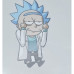 VINYL STICKER - RICK 100X100