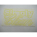 VINYL STICKERS- SIMPLY CLEAN