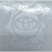VINYL STICKER-TOYOTA SPLASH WHITE 2PCS