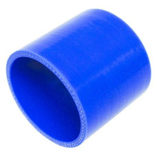 SILICONE HOSE- 76MM STR BLUE