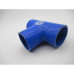 SILICONE HOSE- T 63-63MM BLUE