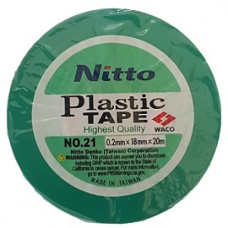 INSULATION TAPE GREEN 18MMX20M