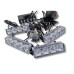 STROBE 4 LED WHITE SIDE STEP